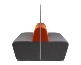 Модульный двойной диван с высокой спинкой Utah Twin images